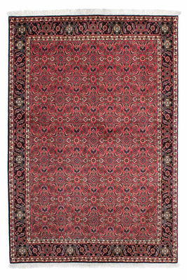 Alfombra persa - Bidjar - 206 x 140 cm - rojo