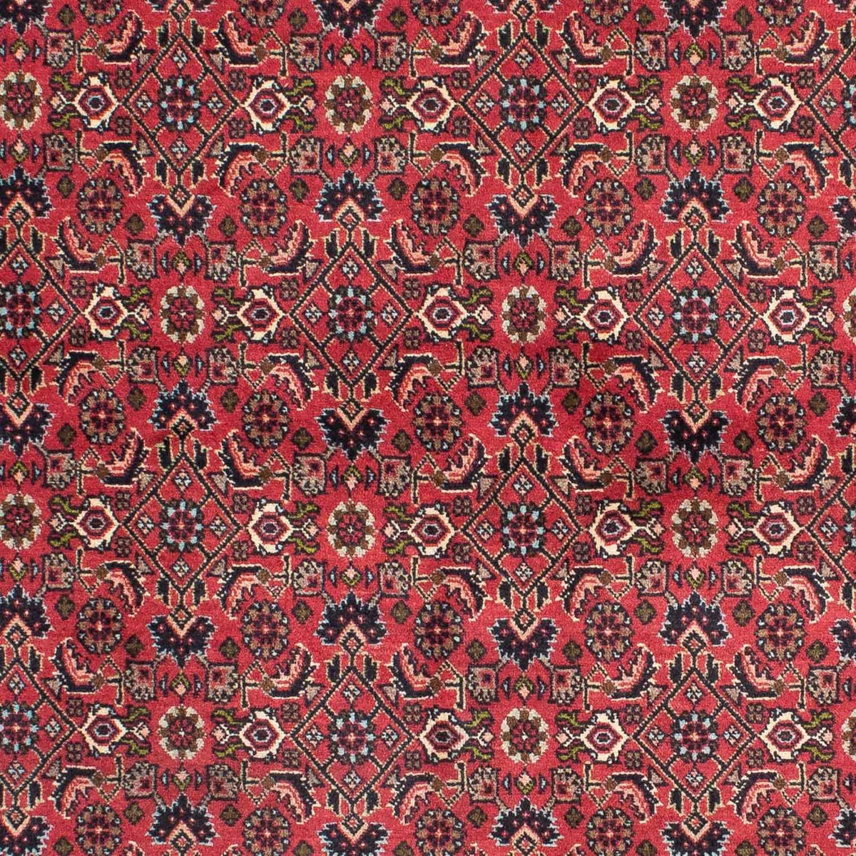 Alfombra persa - Bidjar - 206 x 140 cm - rojo
