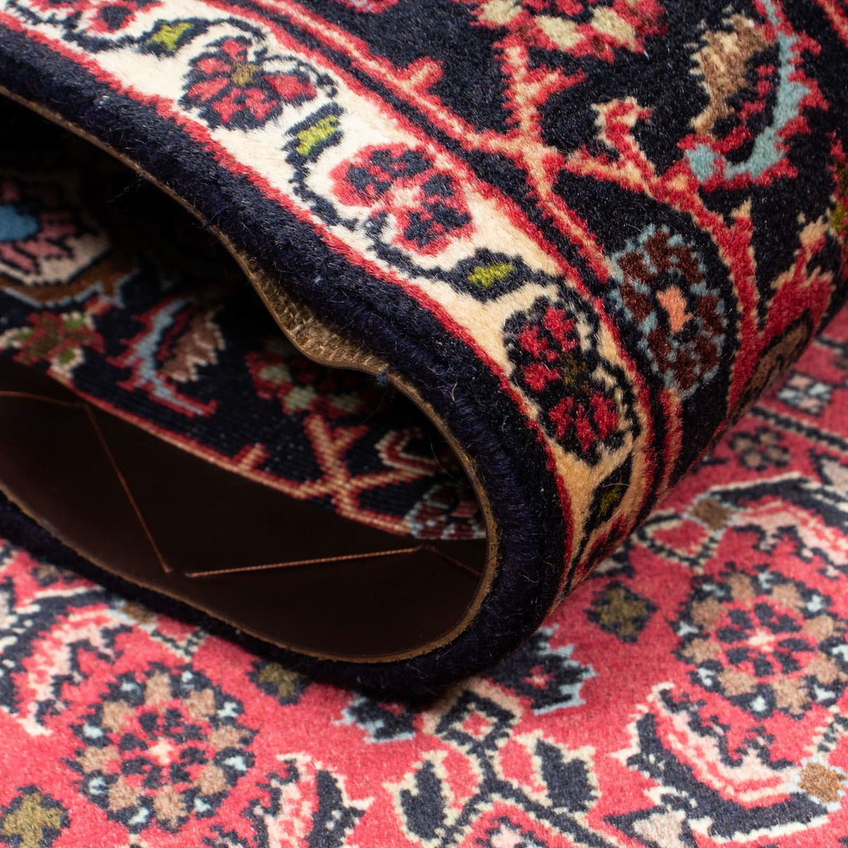 Alfombra persa - Bidjar - 206 x 140 cm - rojo