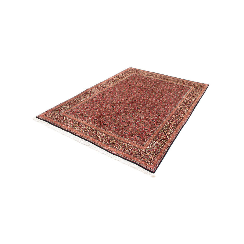 Alfombra persa - Bidjar - 205 x 141 cm - rojo oscuro