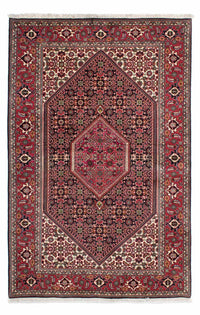 Alfombra persa - Bidjar - 216 x 138 cm - rojo