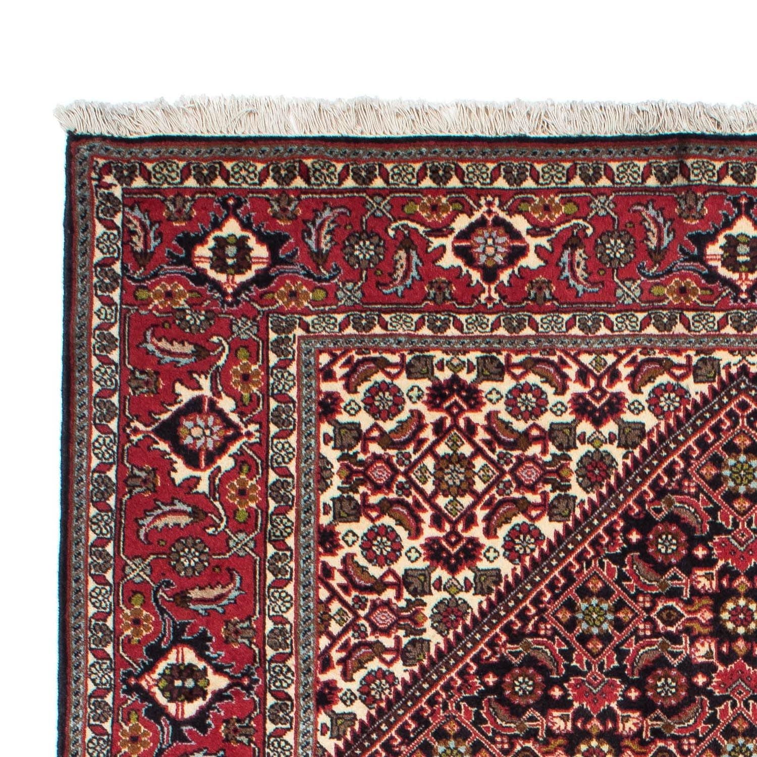 Alfombra persa - Bidjar - 216 x 138 cm - rojo