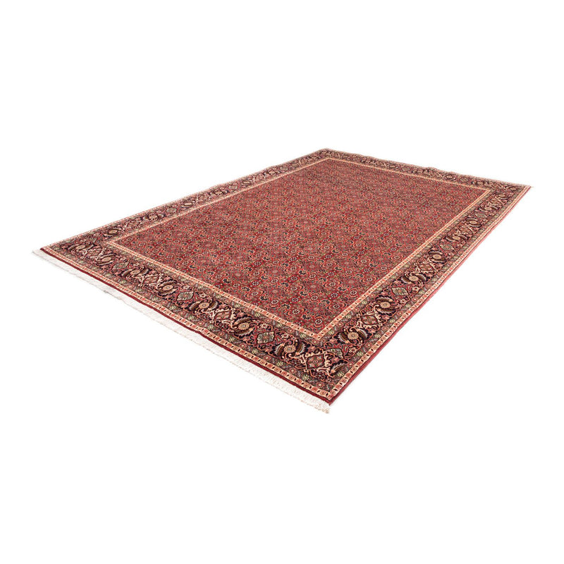 Alfombra persa - Bidjar - 302 x 203 cm - rojo oscuro