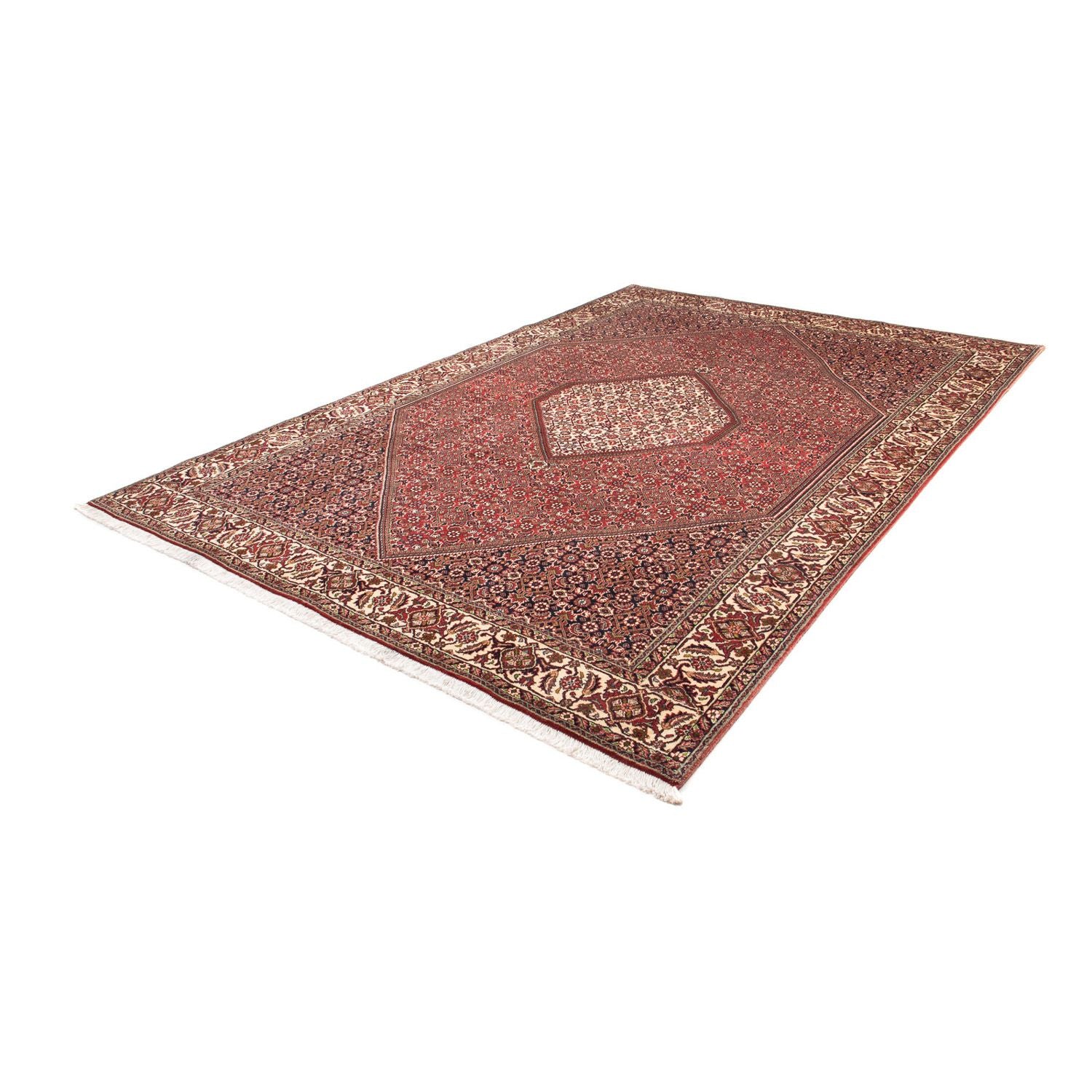 Alfombra persa - Bidjar - 295 x 204 cm - marrón