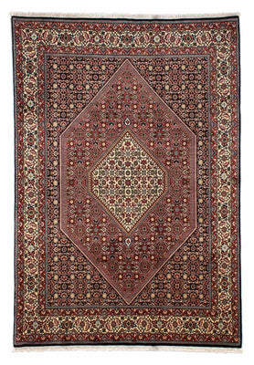 Alfombra persa - Bidjar - 291 x 196 cm - rojo claro