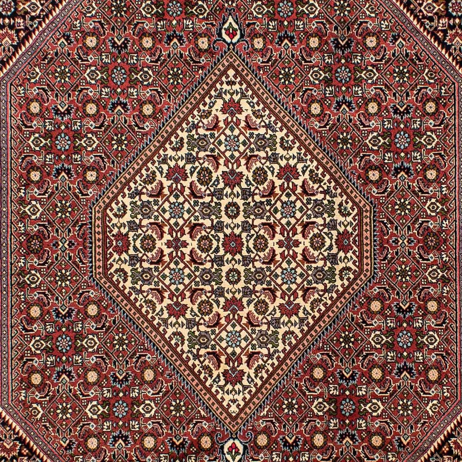 Alfombra persa - Bidjar - 291 x 196 cm - rojo claro