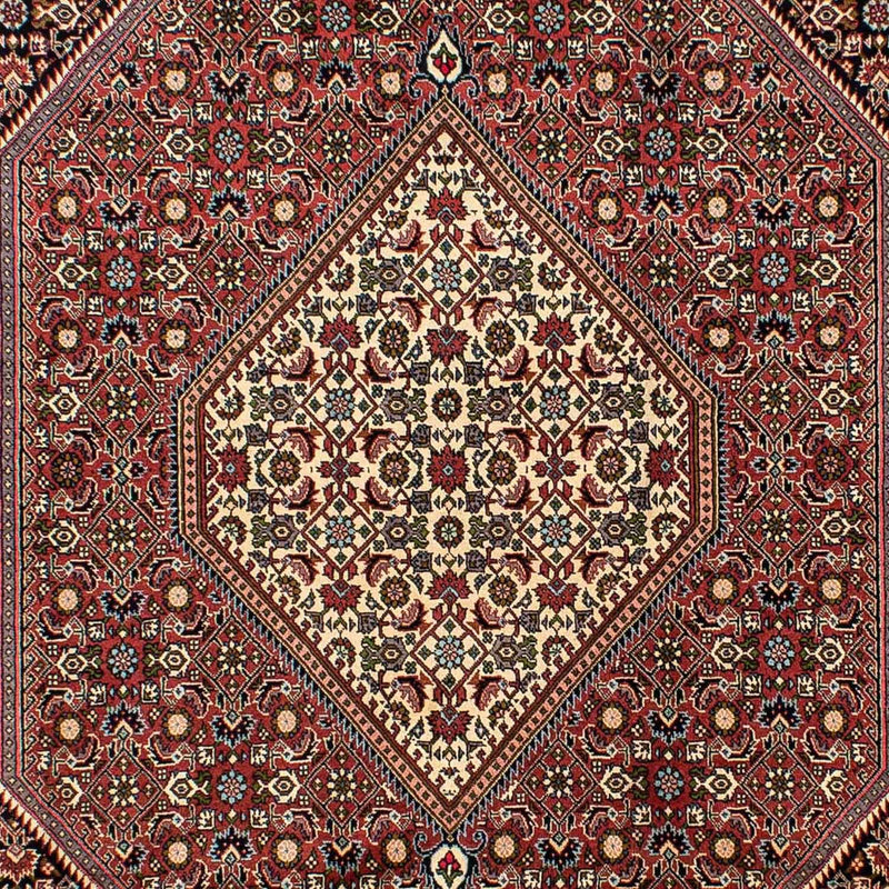 Alfombra persa - Bidjar - 291 x 196 cm - rojo claro