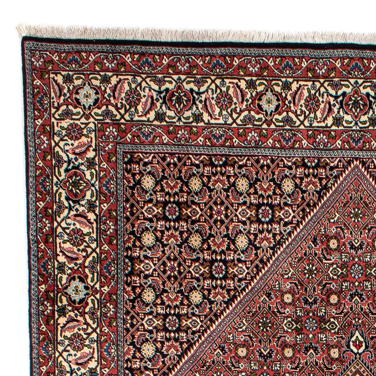 Alfombra persa - Bidjar - 291 x 196 cm - rojo claro