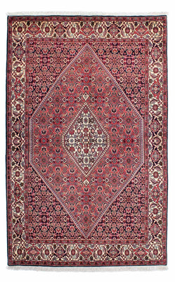 Alfombra persa - Bidjar - 230 x 141 cm - rojo