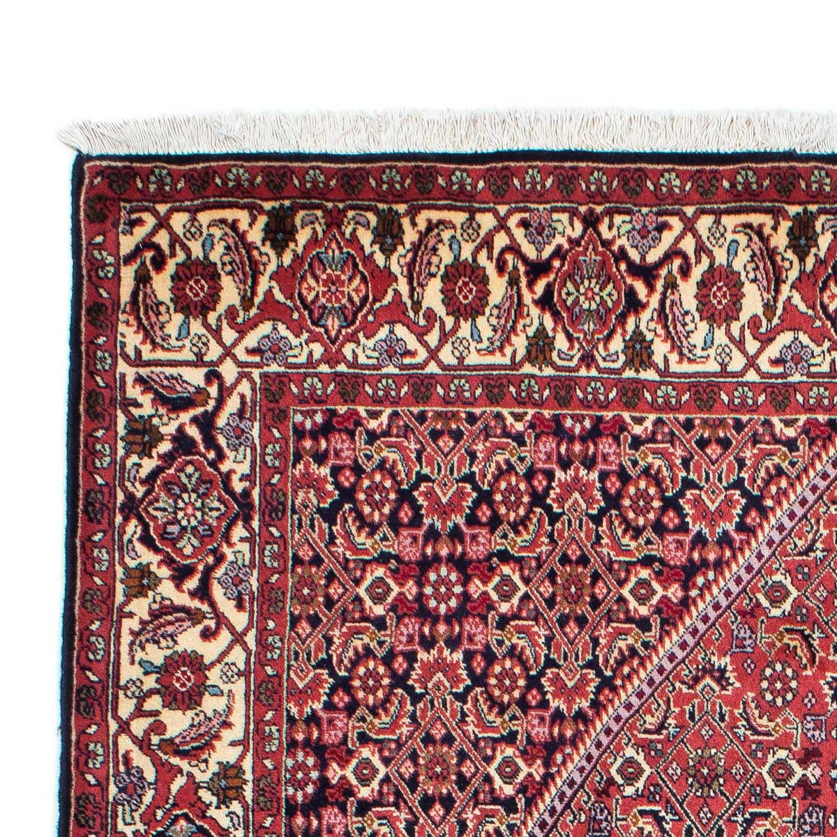 Alfombra persa - Bidjar - 230 x 141 cm - rojo