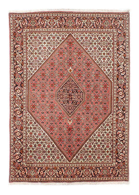 Alfombra persa - Bidjar - 237 x 176 cm - rojo claro