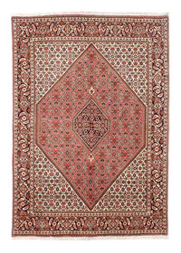 Alfombra persa - Bidjar - 237 x 176 cm - rojo claro