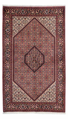 Alfombra persa - Bidjar - 235 x 140 cm - rojo