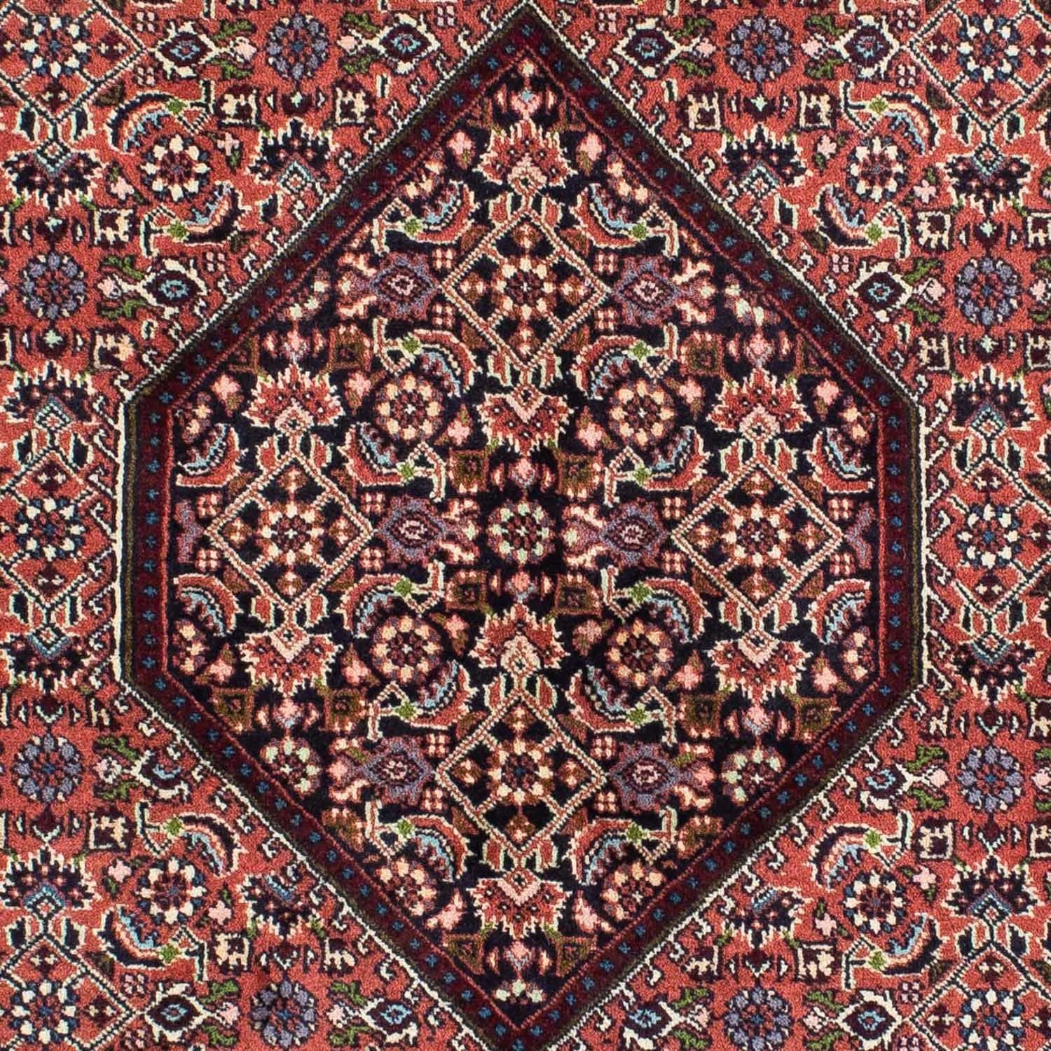 Alfombra persa - Bidjar - 235 x 140 cm - rojo