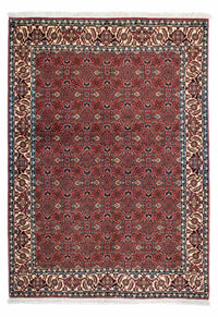 Alfombra persa - Bidjar - 193 x 137 cm - rojo
