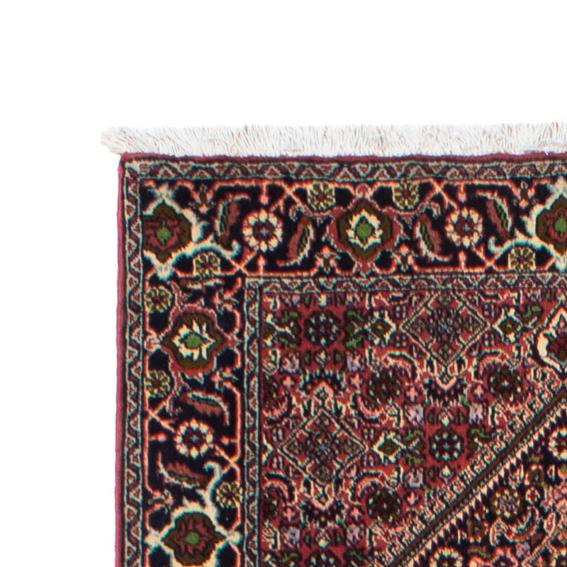 Alfombra de pasillo Alfombra persa - Bidjar - 298 x 82 cm - rojo claro