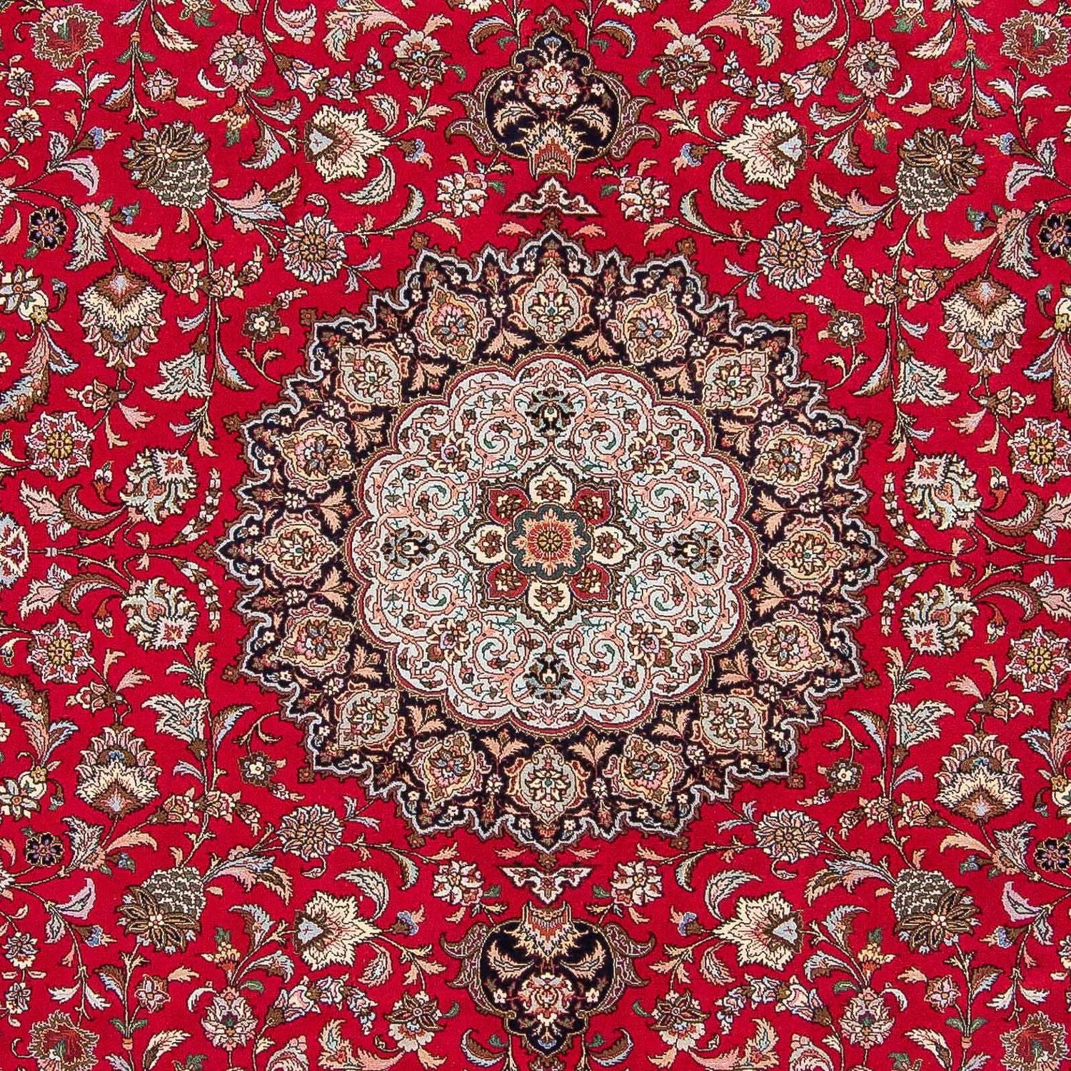 Alfombra Persa - Tabriz - Real - 300 x 245 cm - rojo