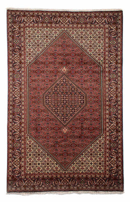 Alfombra persa - Bidjar - 321 x 197 cm - marrón