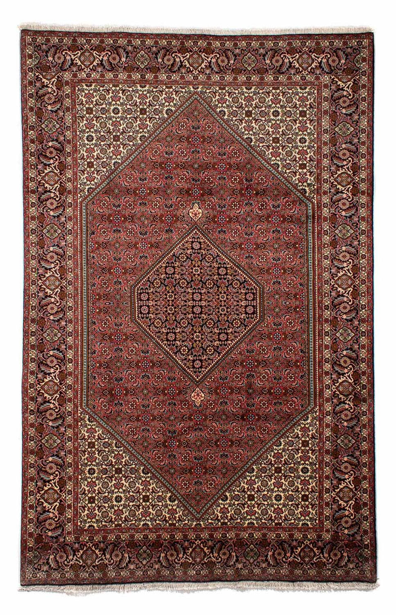 Alfombra persa - Bidjar - 321 x 197 cm - marrón