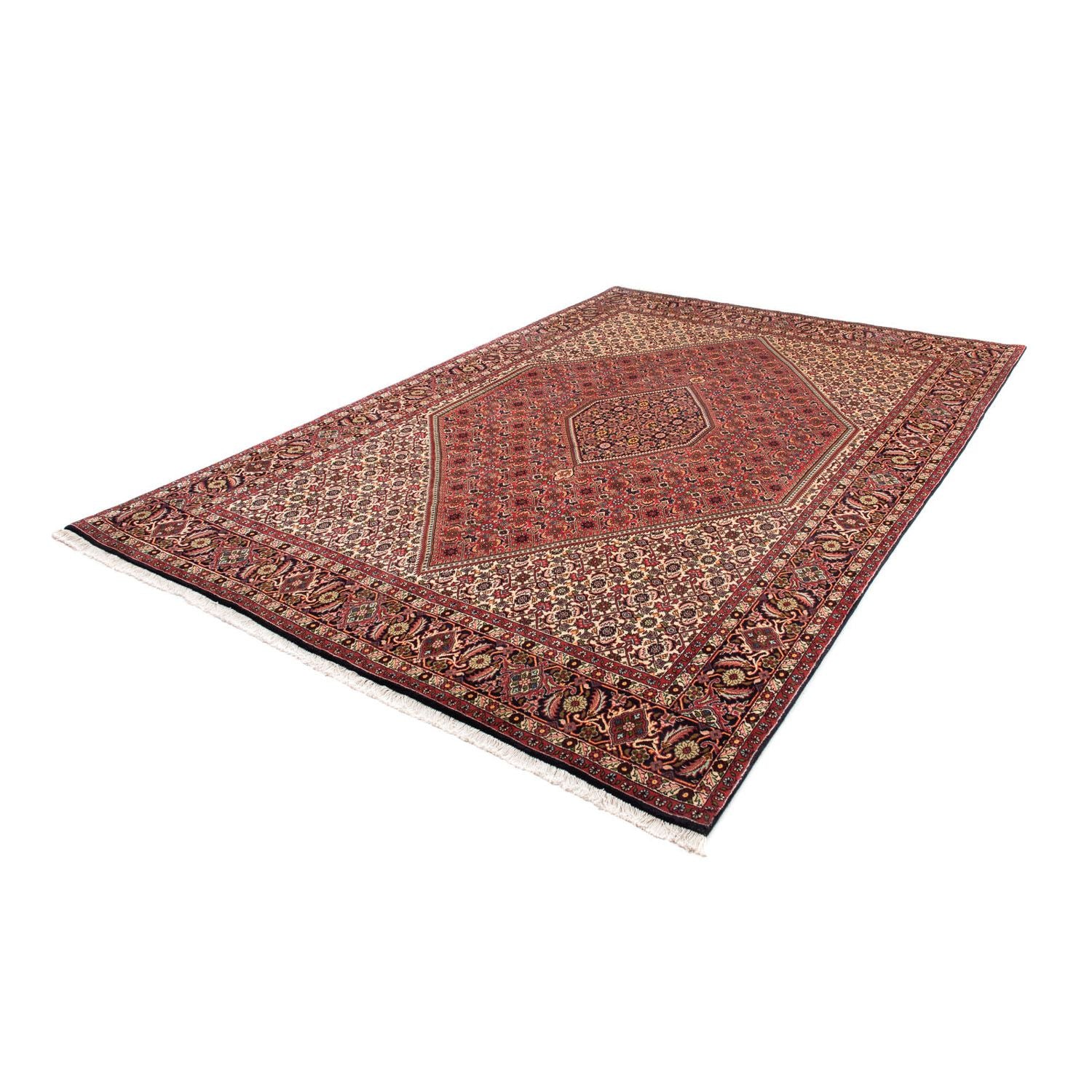 Alfombra persa - Bidjar - 305 x 200 cm - marrón