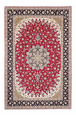 Alfombra Persa - Tabriz - Real - 316 x 204 cm - rojo