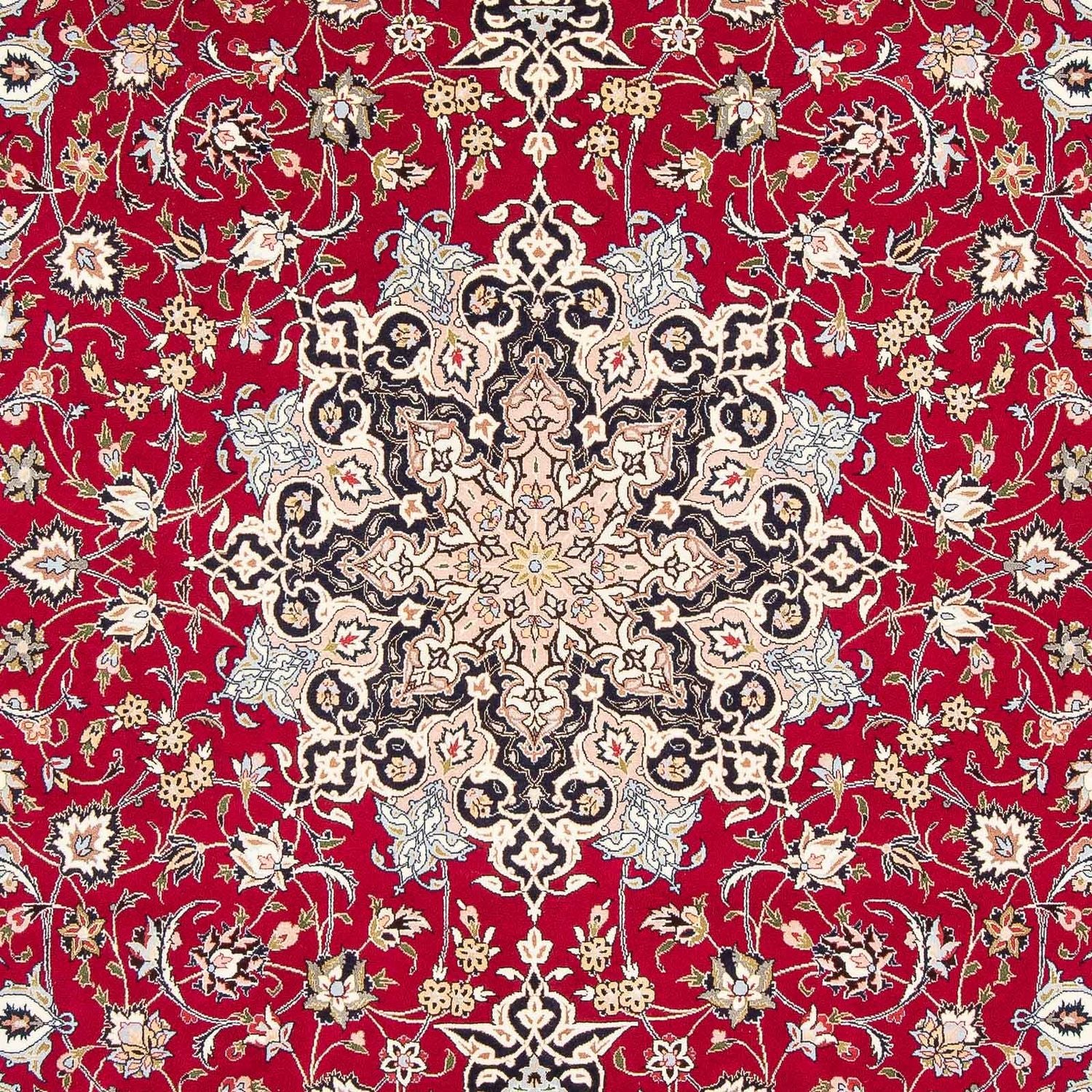 Alfombra Persa - Tabriz - Real - 316 x 204 cm - rojo