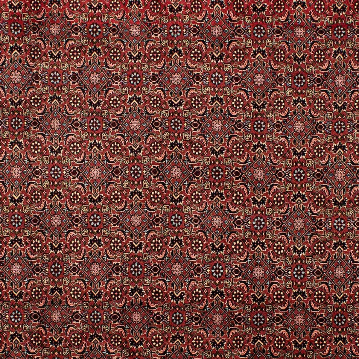 Alfombra persa - Bidjar - 298 x 198 cm - rojo oscuro