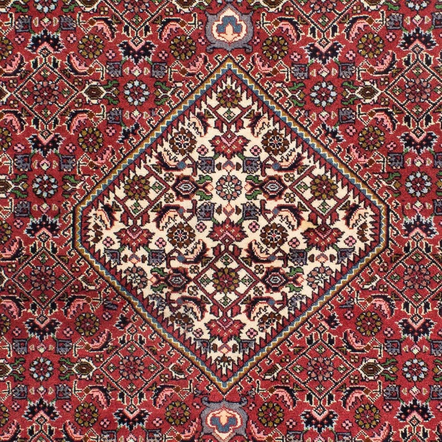 Alfombra persa - Bidjar - 216 x 137 cm - azul oscuro