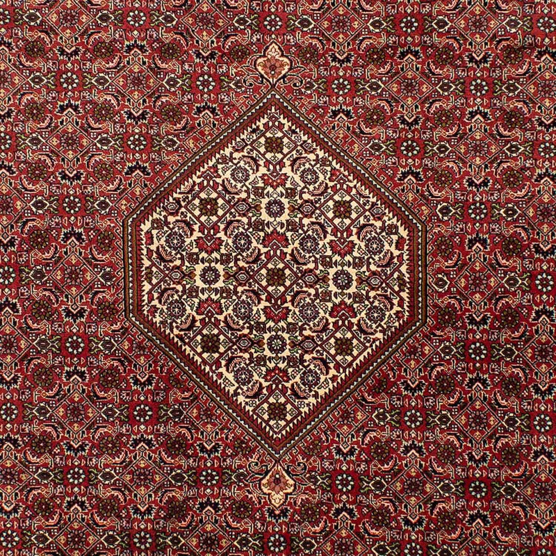 Alfombra persa - Bidjar - 302 x 198 cm - rojo claro