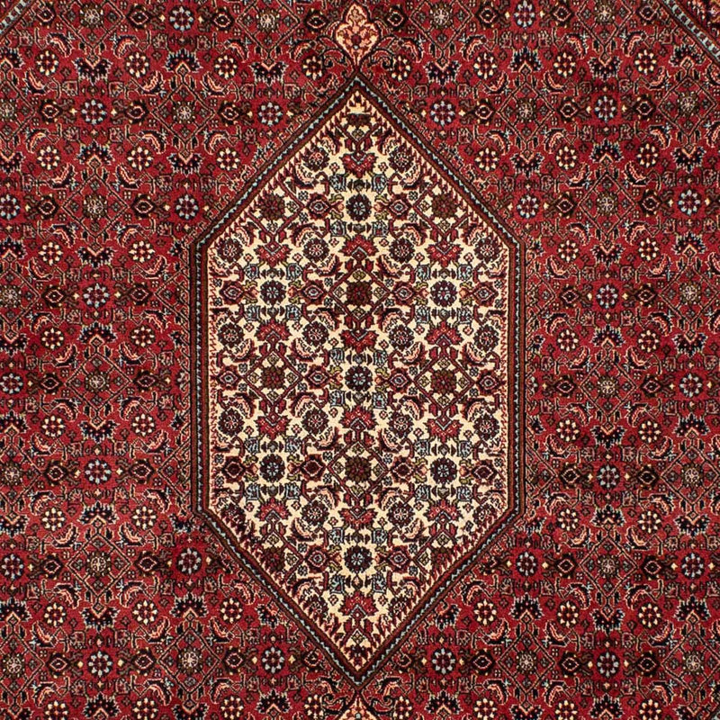 Alfombra persa - Bidjar - 282 x 204 cm - rojo oscuro