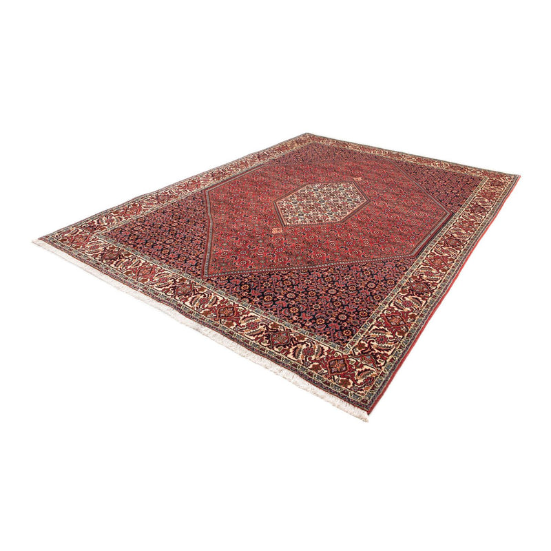 Alfombra persa - Bidjar - 282 x 204 cm - rojo oscuro