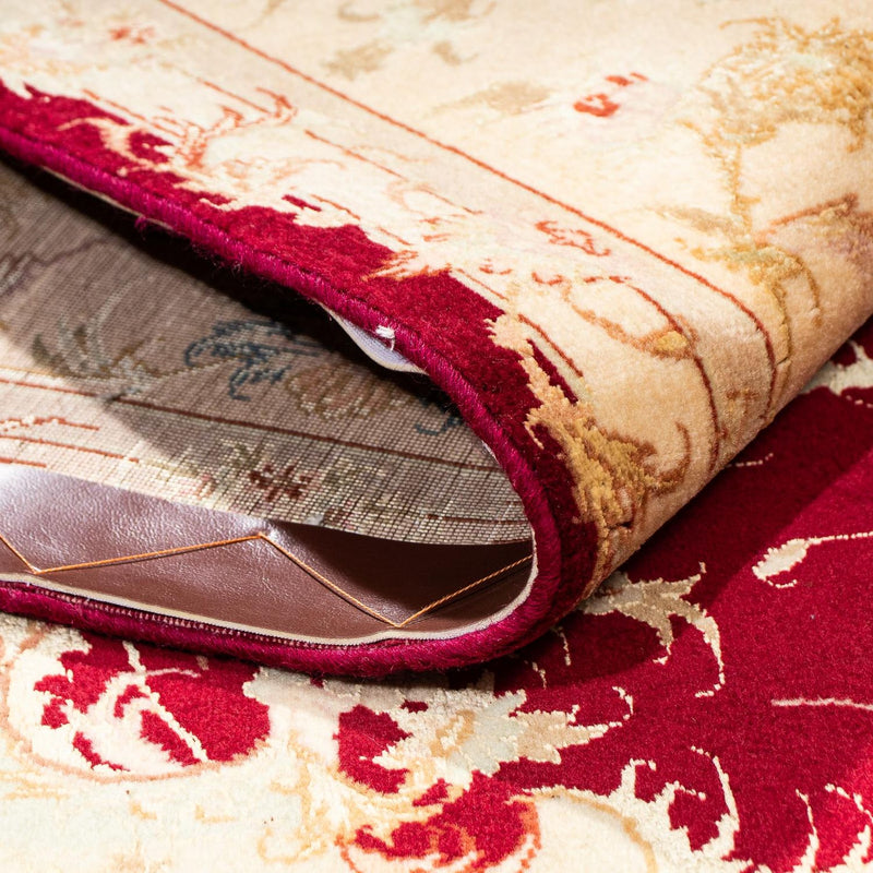 Alfombra Persa - Tabriz - Real - 200 x 153 cm - rojo oscuro