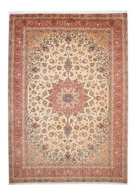 Alfombra Persa - Tabriz - Real - 297 x 202 cm - marrón claro