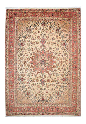 Alfombra Persa - Tabriz - Real - 297 x 202 cm - marrón claro