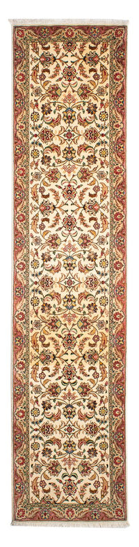 Alfombra de pasillo Alfombra Persa - Tabriz - Real - 299 x 68 cm - beige