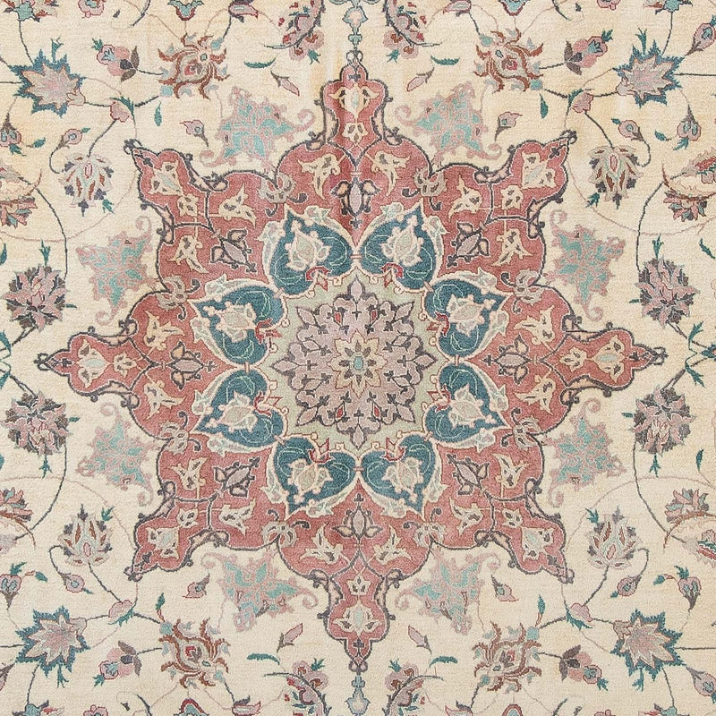 Alfombra Persa - Tabriz - Real - 300 x 200 cm - beige