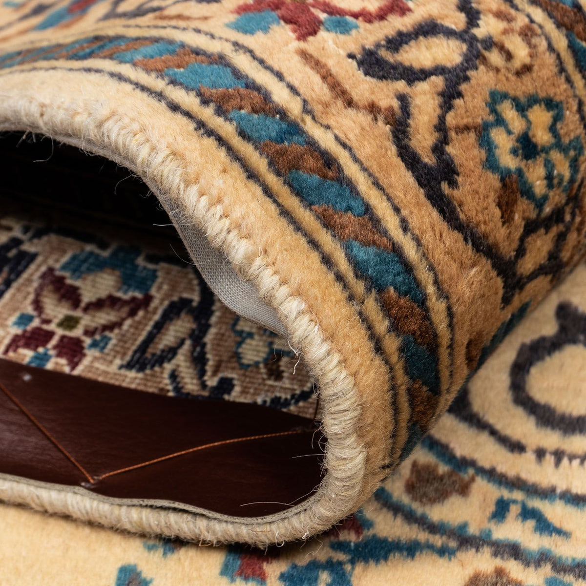 Alfombra Persa - Nain - Real - 340 x 240 cm - beige oscuro