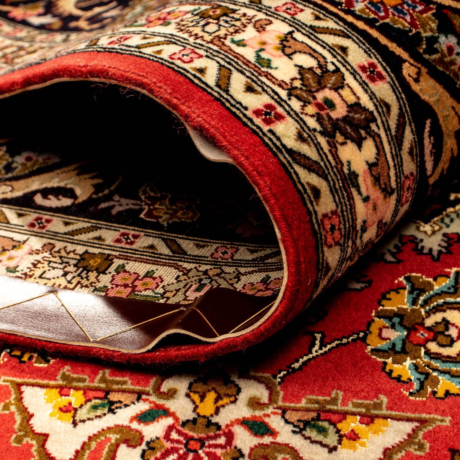 Alfombra Persa - Tabriz - Real - 359 x 254 cm - rojo