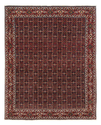 Alfombra persa - Bidjar - 248 x 205 cm - rojo oscuro