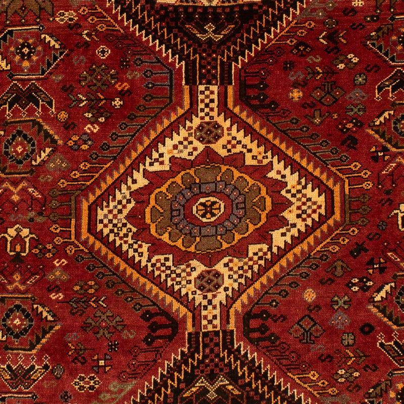 Alfombra persa - Nómada - 285 x 185 cm - rojo oscuro