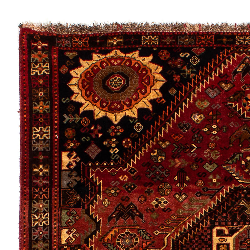 Alfombra persa - Nómada - 285 x 185 cm - rojo oscuro