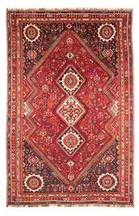 Alfombra persa - Nómada - 328 x 215 cm - rojo oscuro