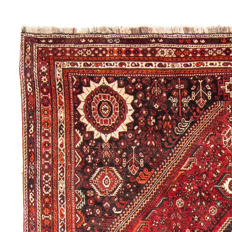 Alfombra persa - Nómada - 328 x 215 cm - rojo oscuro