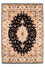 Alfombra Persa - Tabriz - Real - 242 x 163 cm - azul oscuro