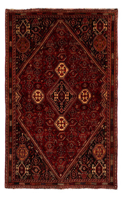 Alfombra persa - Nómada - 275 x 182 cm - rojo oscuro