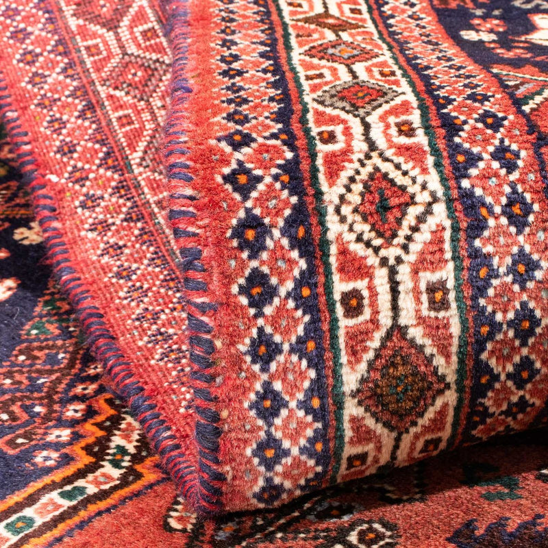Alfombra persa - Nómada - 170 x 118 cm - rojo claro