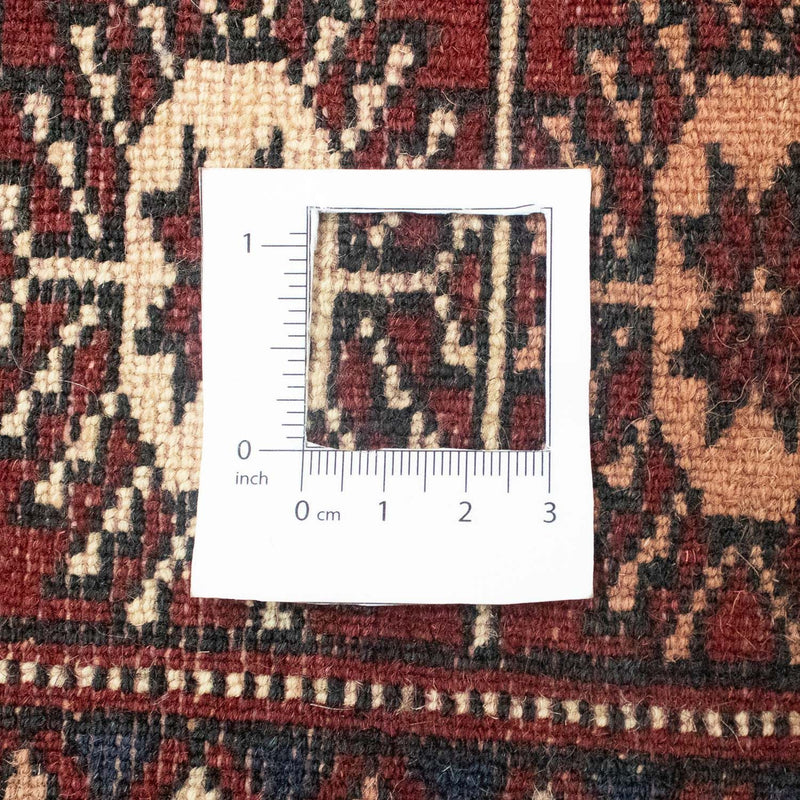 Alfombra afgana - Bukhara - 182 x 123 cm - rojo
