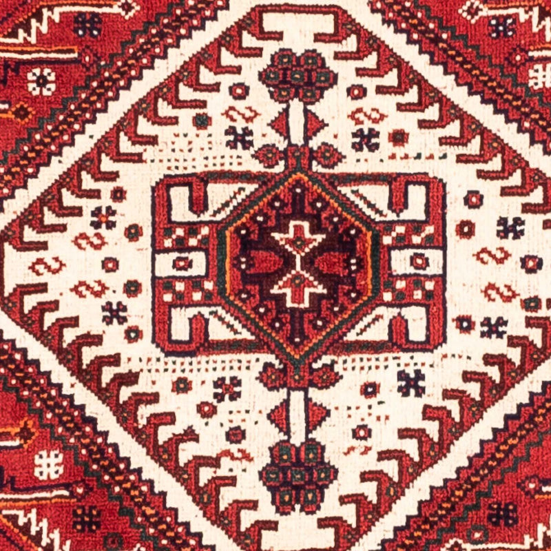 Alfombra persa - Nómada - 277 x 178 cm - rojo oscuro