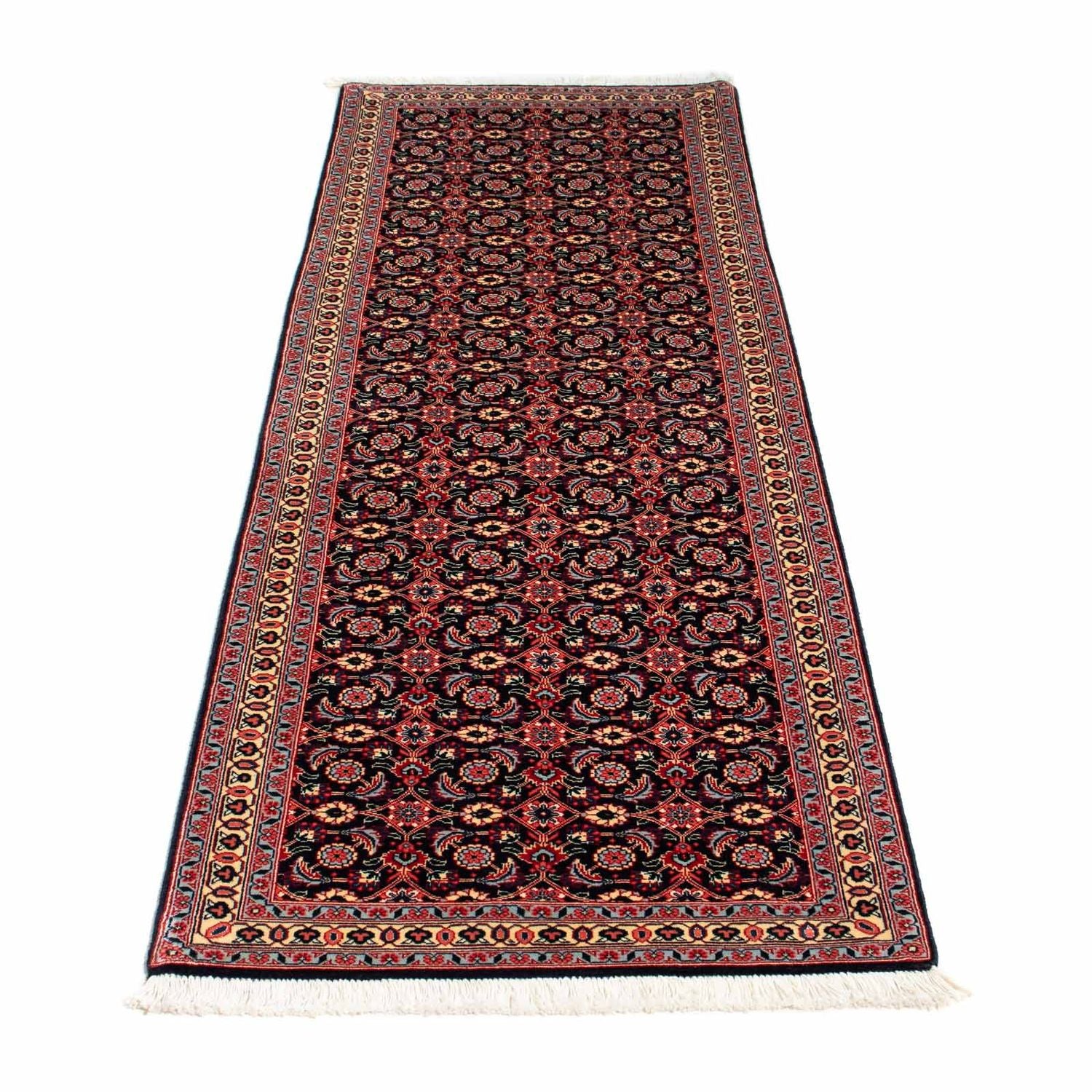 Alfombra de pasillo Alfombra persa - Tabriz - 195 x 64 cm - multicolor