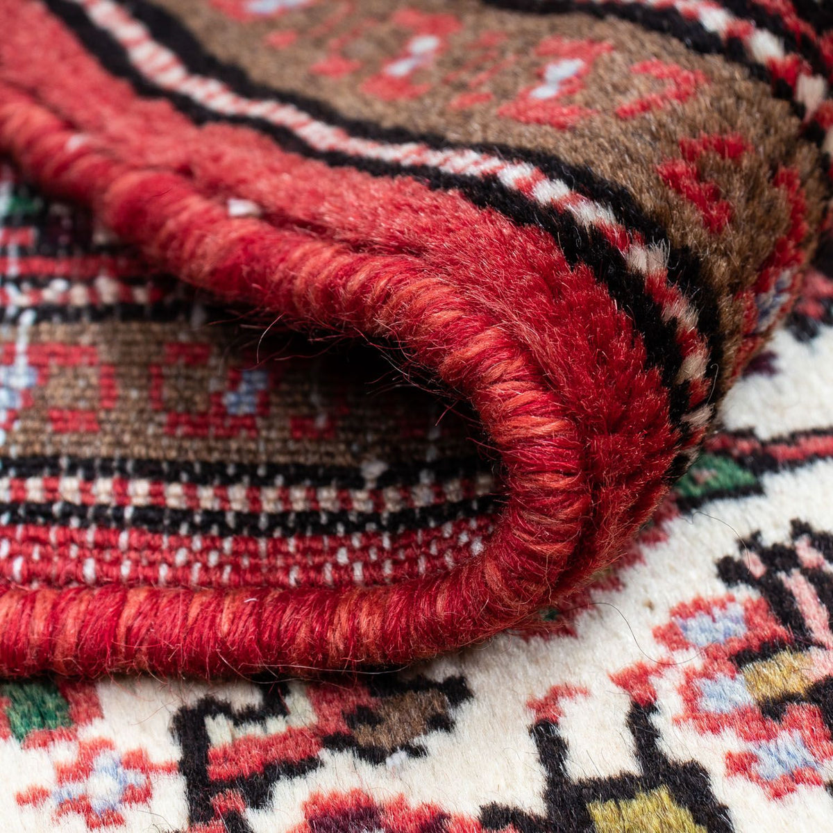 Alfombra persa - Nómada - 122 x 82 cm - rojo